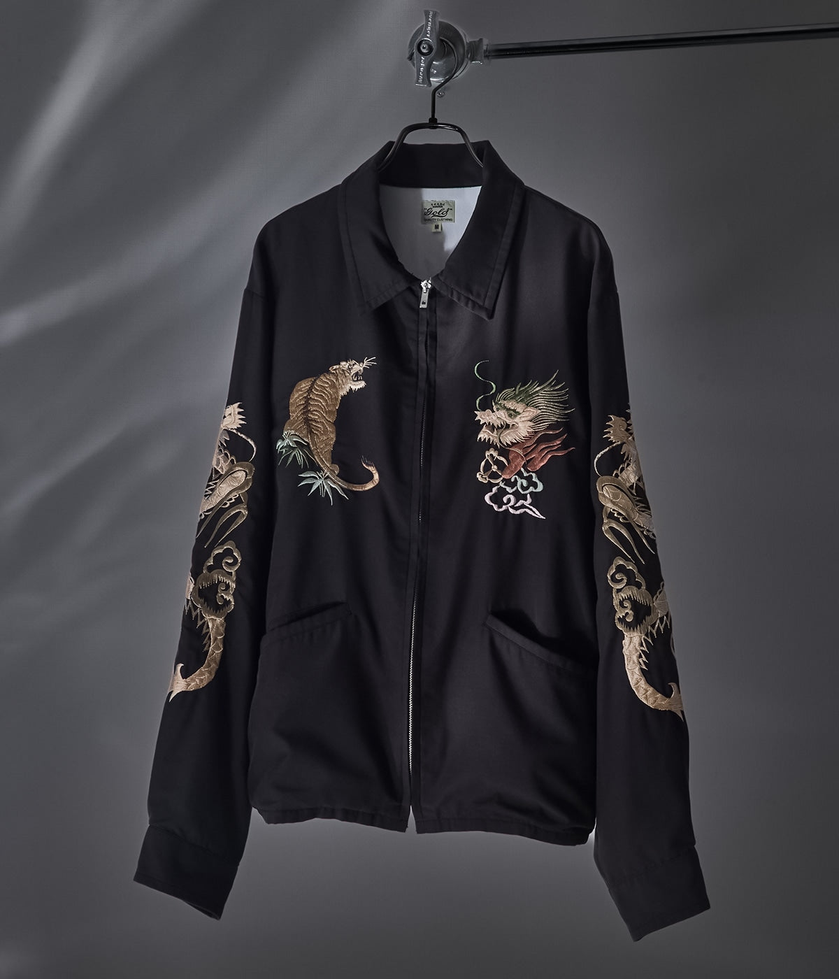 GOLD / 別注 SOUVENIR JACKET AGED MODEL JAPAN MAP